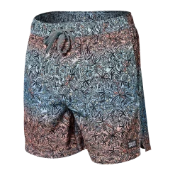 Saxx Oh Buoy 2N1 Volley Tiny Hawaii Print Mens Swimwear SW03L