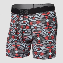 Saxx Quest 2.0 El Dorado Graphite Modern Fit Boxer Brief Underwear BB70F