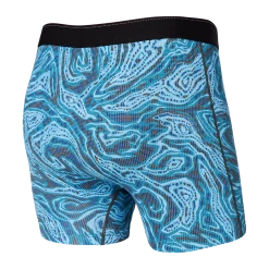 Saxx Quest 2.0 Malibu Ripple Print Modern Fit Boxer Brief Underwear BB70F
