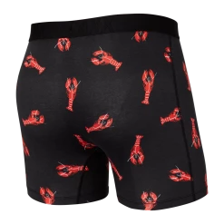 Saxx Undercover Oh Snap Black Boxer Brief With Fly Mens Underwear BB19F