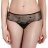 Bra & Panty Sets Simone Perele Delice Black Boyshort Panty 12X630
