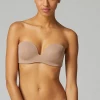 Simone Perele Essential Amaretto Strapless Bra 13V303