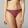 Simone Perele Rosalie Rebel Purple Tanga Thong Panty 18Y710