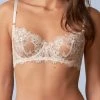 Skarlett Blue Entice White Lace Balconette Bra 324143 Bras