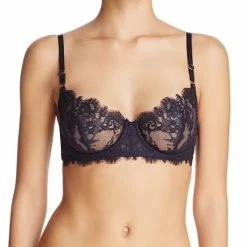 Skarlett Blue Entice Midnight Lace Balconette Bra 324143 Bras