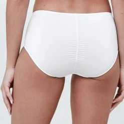 Skarlett Blue Entice White Nylon Brief Panty 378143