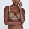 Skarlett Blue Uptown Leopard Print Sheer Bra 324168 Bras