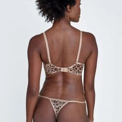 Skarlett Blue Uptown Leopard Print Sheer Bra 324168 Bras