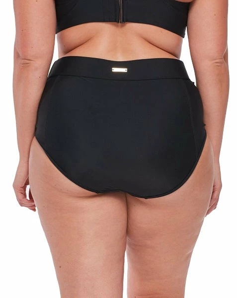 Skye Swimwear Plus Skye Plus Swimwear Solids Waverly Black Bikini Bottom 100831 4 Skye Swimwear Plus Skye Plus Swimwear Solids Waverly Black Bikini Bottom 100831