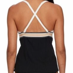 Skye Swimwear Reg Skye Swimwear Meghan Black Tankini Top 64885