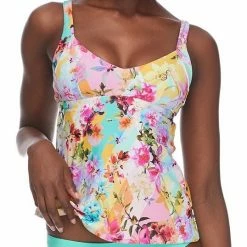 Skye Swimwear Reg Skye Swimwear Meghan Multi Tankini Top 65185