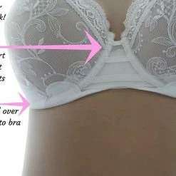 Bras Cup Care White Bra Liner