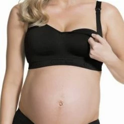 Bras Cake Sugar Candy Black Nursing Wireless Bra 27-8005-06