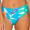 Sunsets Swimwear Tropicalia Print Basic Bikini Bottom 25B