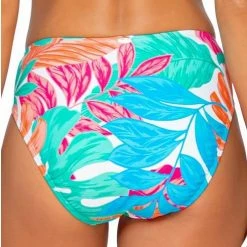 Sunsets Swimwear Tropicalia Print Basic Bikini Bottom 25B