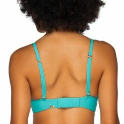 Sunsets Swimwear Kauai Seaside Aqua Keyhole Bikini Top SU54 9 Sunsets Swimwear Kauai Seaside Aqua Keyhole Bikini Top SU54