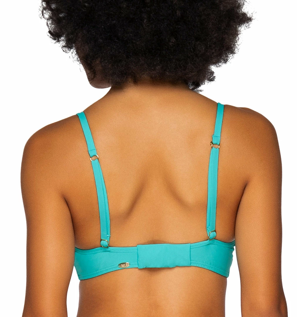Sunsets Swimwear Kauai Seaside Aqua Keyhole Bikini Top SU54 6 Sunsets Swimwear Kauai Seaside Aqua Keyhole Bikini Top SU54