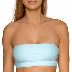 Swimsystems Swim Systems Swimwear Bailey Mineral Bandeau Bikini Top T522