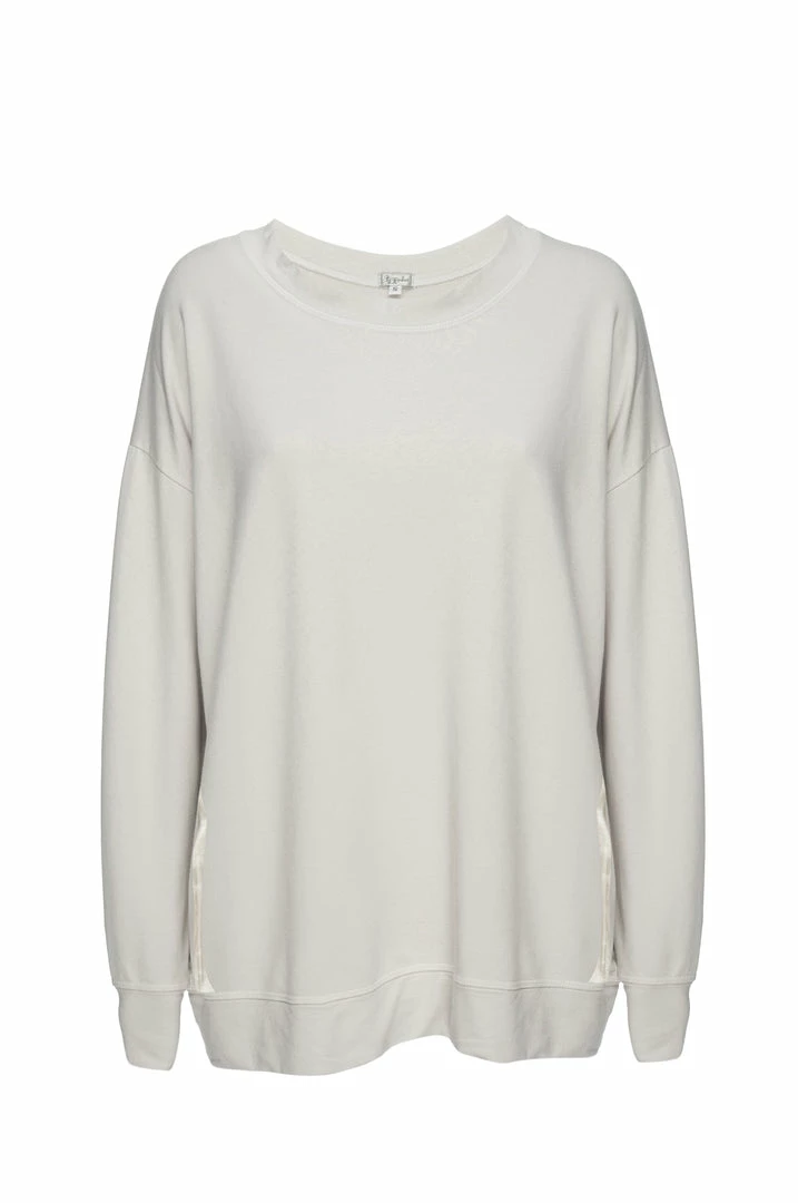 PJ Harlow Loungewear Taylor Eggnog Sweatshirt Petite 3 PJ Harlow Loungewear Taylor Eggnog Sweatshirt Petite