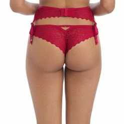 Freya Temptress Cherry Lace Garter Belt 400191
