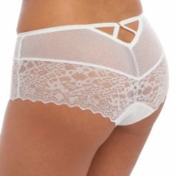 Bra & Panty Sets Freya Temptress White Lace Boyshort Panty 400180