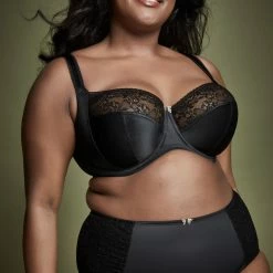 Panache Sculptresse Chi Chi Black Lace Bra 7695 Bras