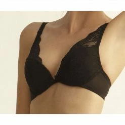 The Little Bra Company Lucia Black Push Up Bra E004C Bras