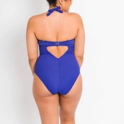 Curvy Kate Swimwear Twist And Shout Ultra Violet Wireless One Piece 024606