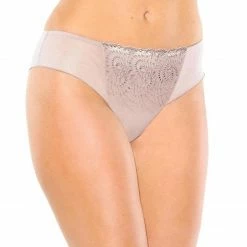 Bra & Panty Sets Fit Fully Yours Nicole Cloud Pink Tanga Thong Panty U2275
