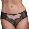 Bra & Panty Sets Fit Fully Yours Ava Black Lace Bikini Panty U2382