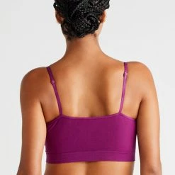 Bras Yummie Audrey Plum Caspia Wireless Bralette Bra YT5-036