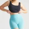 Yummie Bria Comfortably Curved Shaping Short Aqua Shapewear YT5-269