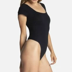 Shape Yummie Anette Black Square Neck Shaping Bosyduit YT5-310