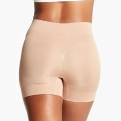 Yummie Bria Comfortably Curved Shaping Short Almond Shapewear YT5-269 Thigh Chafing 7 Yummie Bria Comfortably Curved Shaping Short Almond Shapewear YT5-269 Thigh Chafing