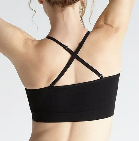 Yummie Convertible Scoop Neck Black Bralette Bra YD5-011 Bras 4 Yummie Convertible Scoop Neck Black Bralette Bra YD5-011 Bras