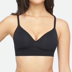 Yummie Dawn Black Wireless Bralette Bra YT5-113 Bras