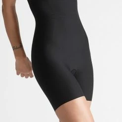 Yummie Hidden Curves Black Hi Waist Thigh Shapewear YT2-339 Thigh Chafing