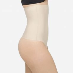 Yummie Hidden Curves Frappe Hi Waist Thong Shapewear YT2-338 Panties