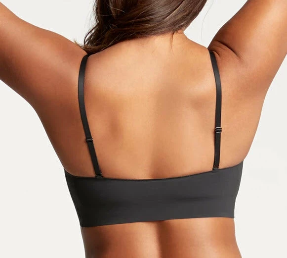 Yummie Kimia Smooth Solutions Black Unlined Bralette Bra YD7-004 4 Yummie Kimia Smooth Solutions Black Unlined Bralette Bra YD7-004