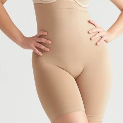 Yummie Shapewear Seamless Solutions Basic Colors High Waist Thigh Shaper YT5-187