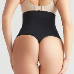 Yummie Shapewear Seamless Solutions Basic Colors High Waist Thong Shaper YT5-341