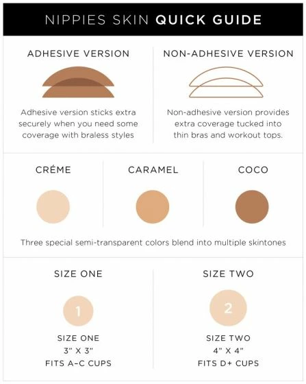 Nippies Skin Assorted With Adhesive Nipple Concealer 10 Nippies Skin Assorted With Adhesive Nipple Concealer