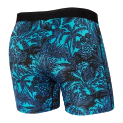 Saxx Platinum Lush Tropics Racer Blue Boxer Brief Mens Underwear BB42F 9 Saxx Platinum Lush Tropics Racer Blue Boxer Brief Mens Underwear BB42F
