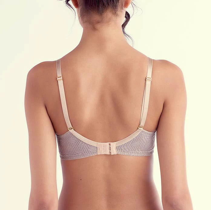 Bras The Little Bra Company Charlie Silver Champagne Push Up Bra LBD02 5 Bras The Little Bra Company Charlie Silver Champagne Push Up Bra LBD02