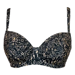 Curvy Kate Swimwear Eclipso Print Mix Balcony Bikini Top 022306