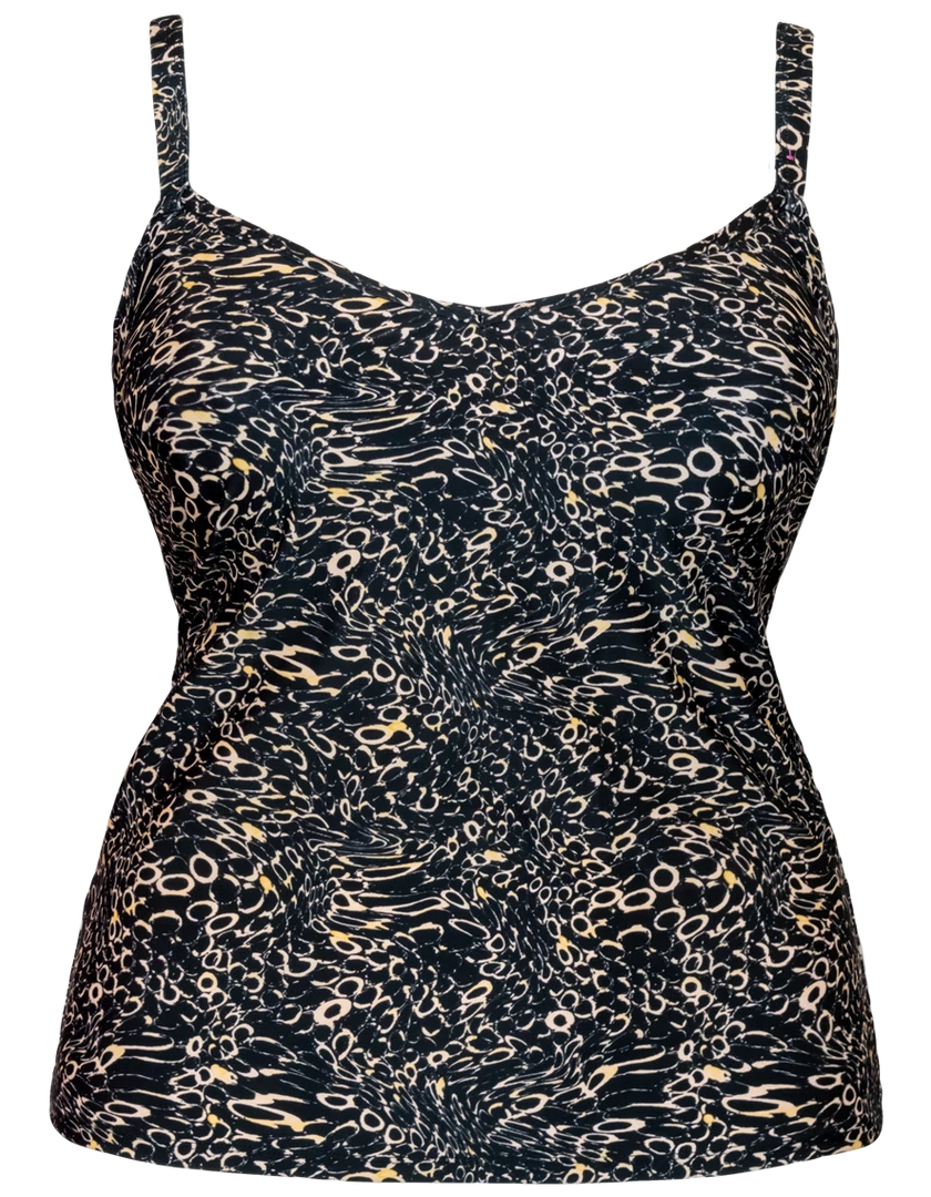 Curvy Kate Swimwear Eclipso Print Mix Tankini Top 022407 5 Curvy Kate Swimwear Eclipso Print Mix Tankini Top 022407