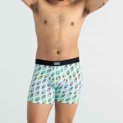 Saxx Undercover Mr Softee Seaglass Boxer Brief With Fly Mens Underwear BB19F