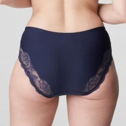 Bra & Panty Sets Prima Donna Madison Blue Bijou High Waist Brief Panty 0562126