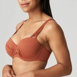 Prima Donna Swimwear Manuia Burnt Amber Balcony Bikini Top 4008116