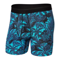 Saxx Platinum Lush Tropics Racer Blue Boxer Brief Mens Underwear BB42F 10 Saxx Platinum Lush Tropics Racer Blue Boxer Brief Mens Underwear BB42F